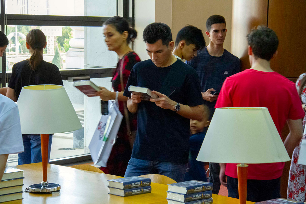 Festival of a book translated from English into Turkmen